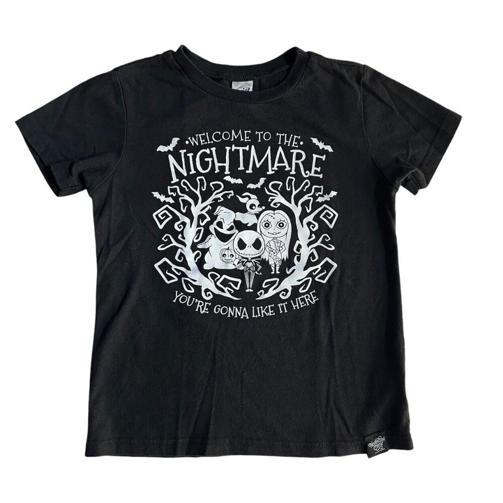 Small Shop Neverland Crew Nightmare Before Christmas Tee